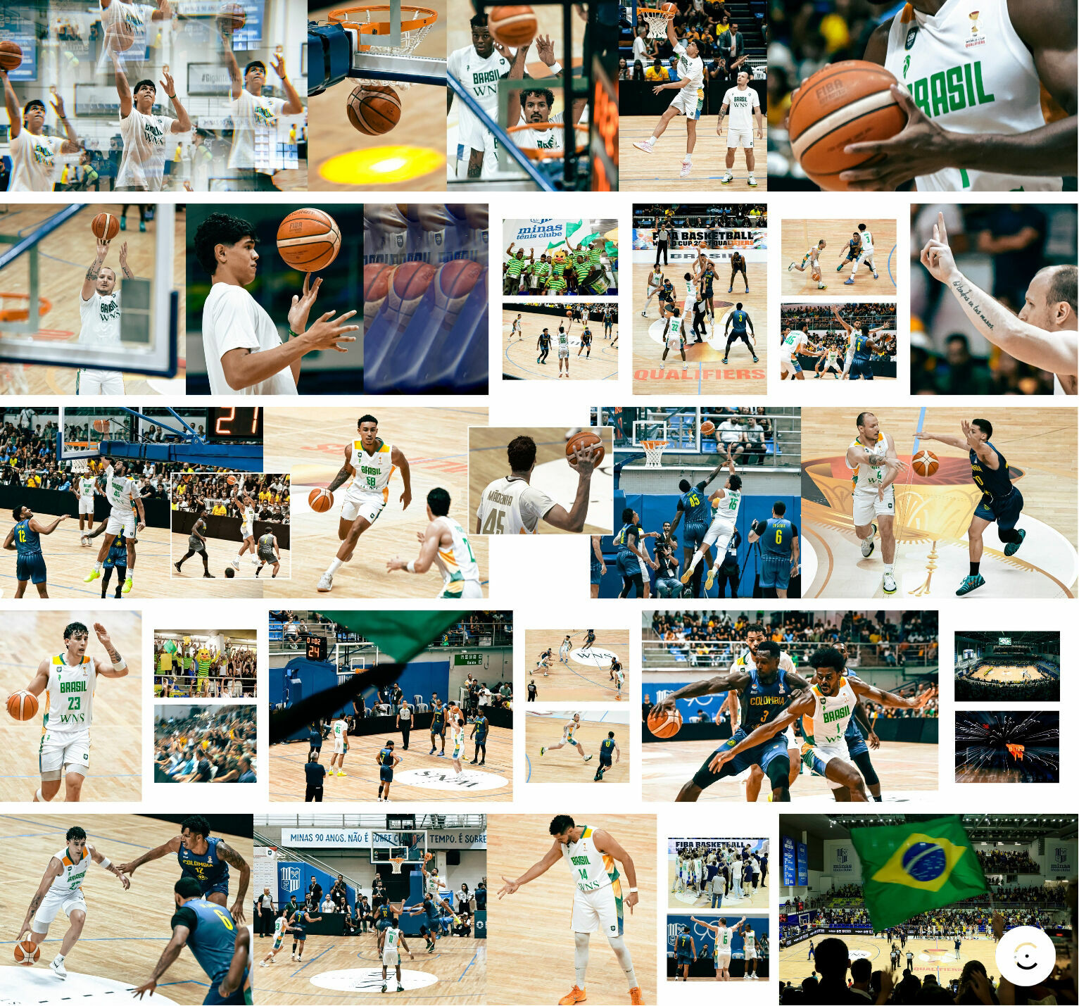 Foto BRASIL X COLOMBIA - FIBA BASKETBALL WORLD CUP - AMERICAS QUALIFIERS  - Imagem 0